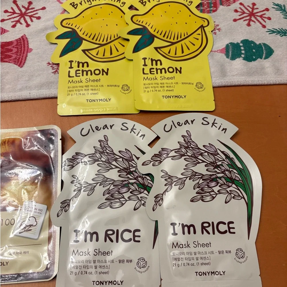 Lot of 5 TonyMoly Face Sheet Masks, NWT - Picture 4 of 8